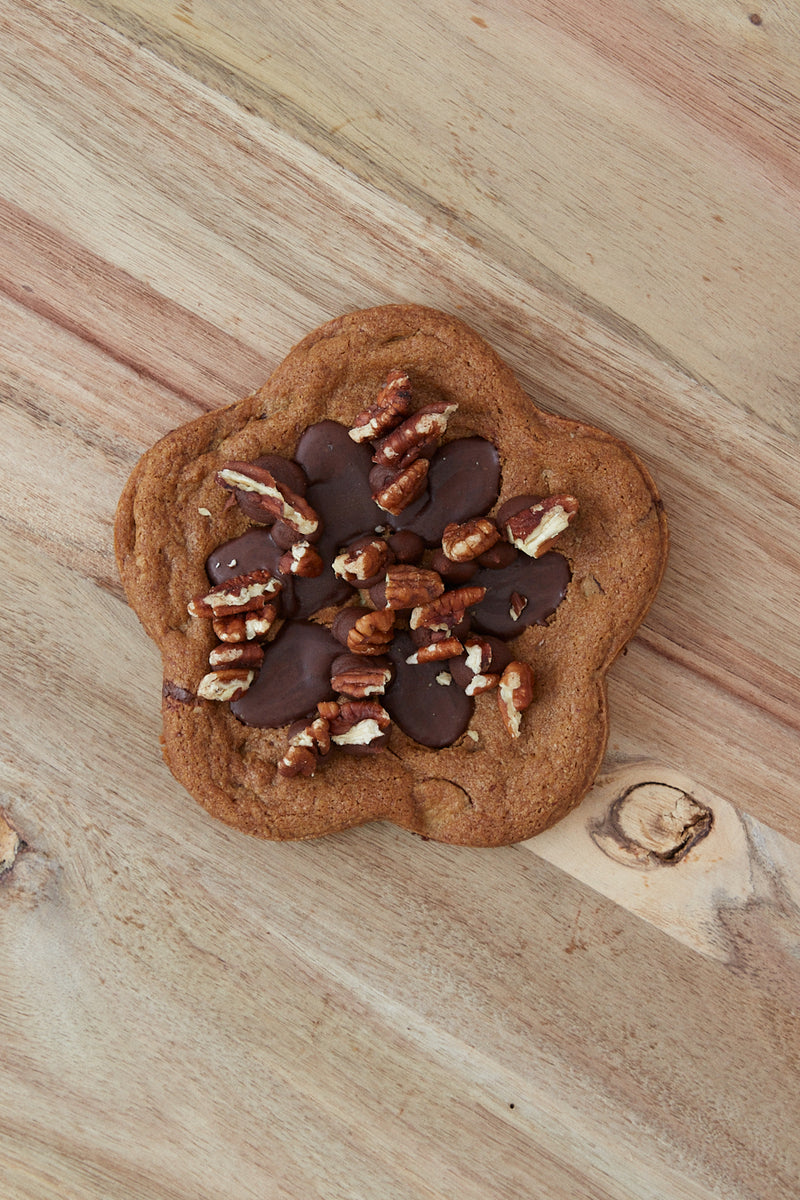 Box of 4 Pecania - Pecan nuts & Chocolate Ganache Cookie