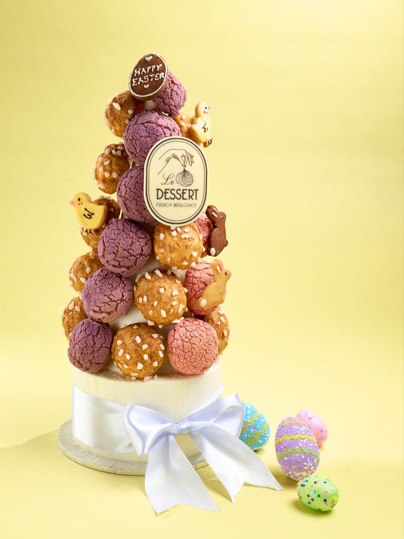 Easter Choux Pyramid