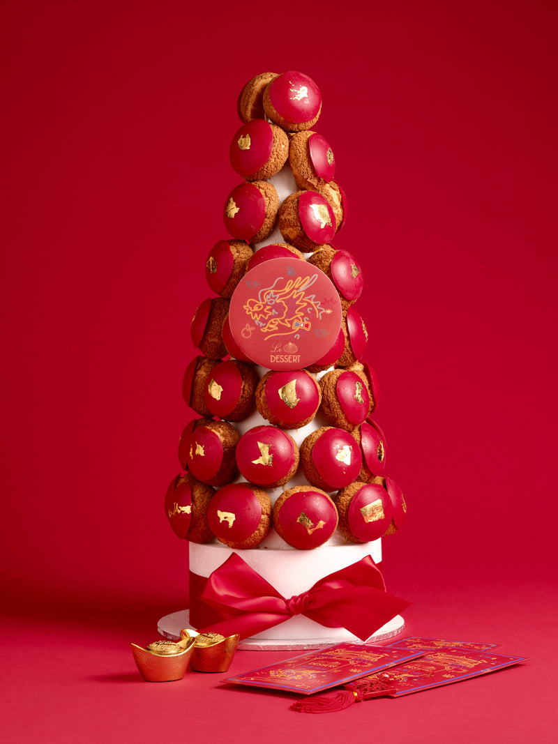 2024 Chinese New Year Choux Pyramid