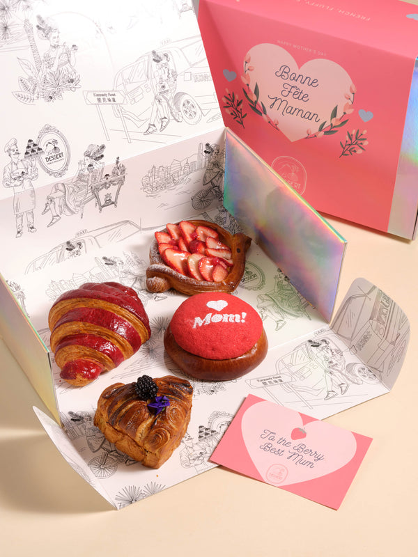 Bundle Mother's Day - Bakery Box & Flowers