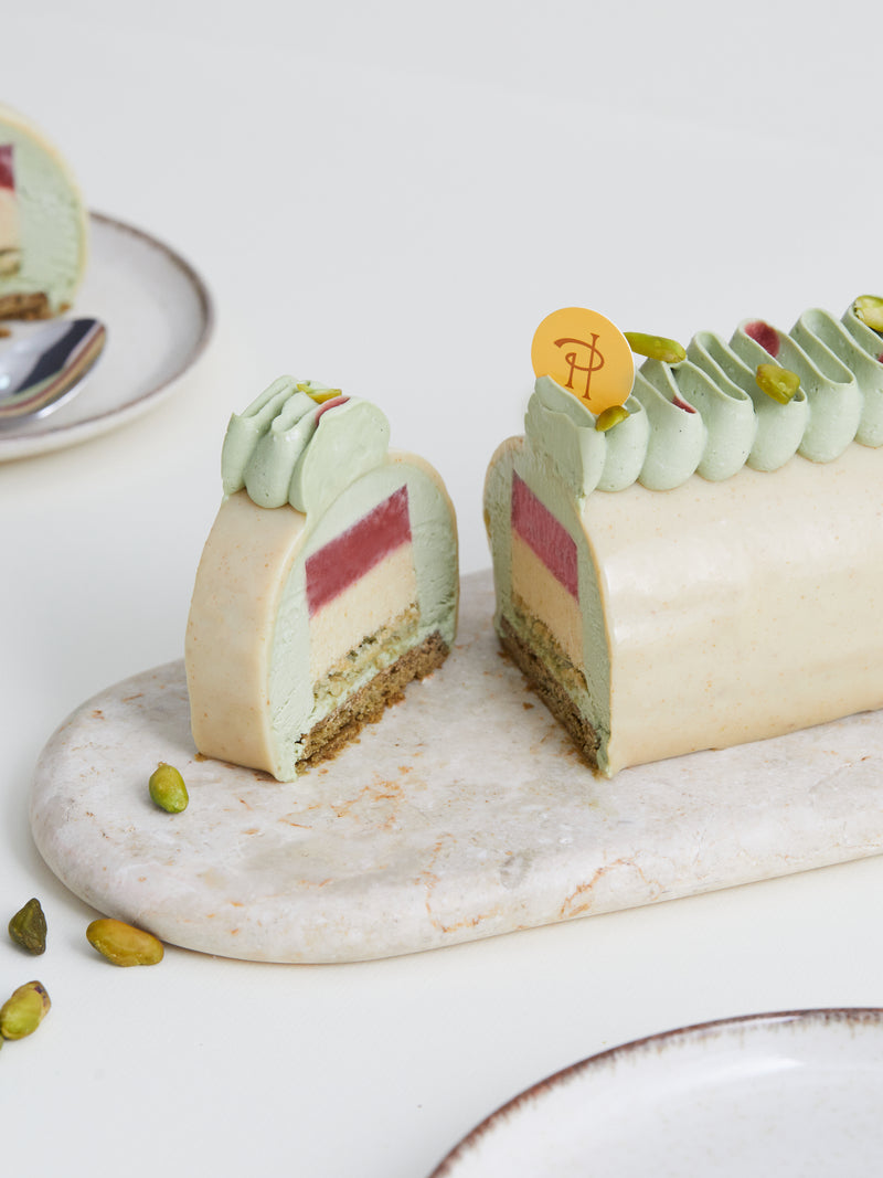 PIERRE HERME PARIS Nomade Montebello Pistachio Entremet