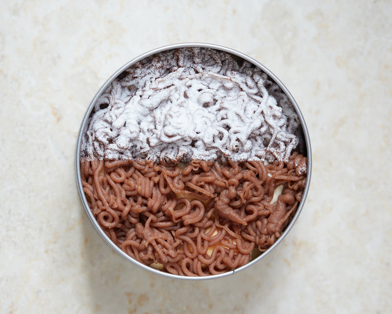Freshly Made Mont Blanc Tin for Cheese Club
