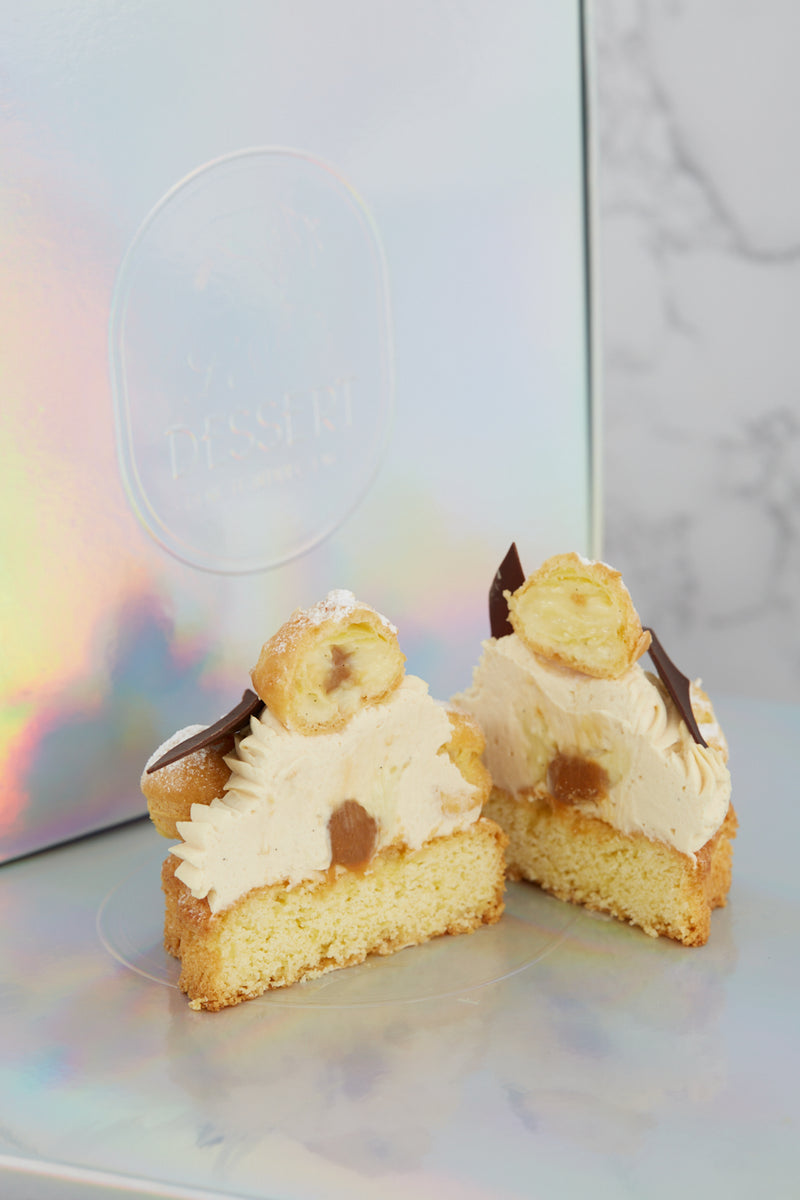 Vanilla & Caramel Saint Honoré