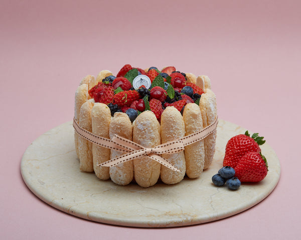 Berries Charlotte Layer Cake