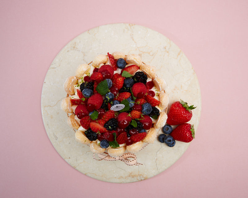 Berries Charlotte Layer Cake